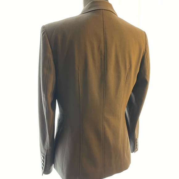 Talbots petites wool grey blazer size 6 - Picture 8 of 10